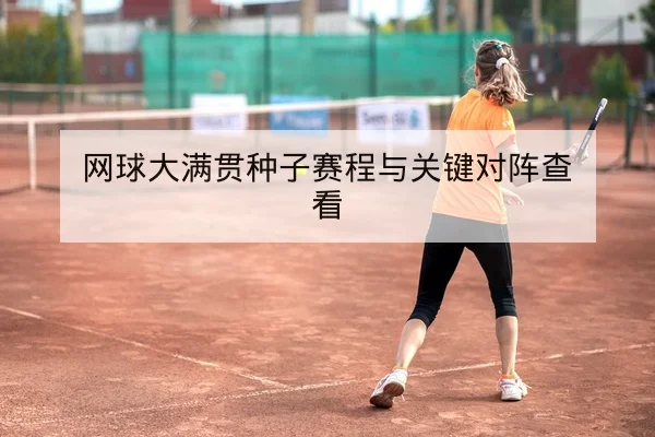 网球大满贯种子赛程与关键对阵查看